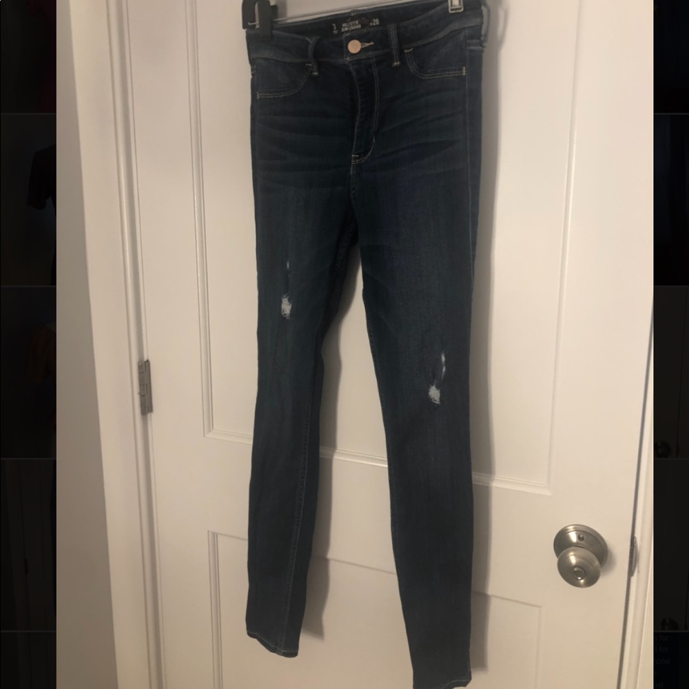Hollister dark jeggings